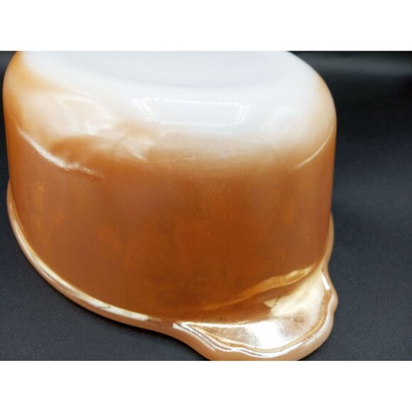 Anchor Hocking Fire King 1.5 Qt Oval Casserole Dish Vintage 467 Ovenware Orange - Picture 16 of 16